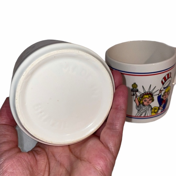 Vintage Campbell’s Soups SALUTE AMERICA cup mug x2 - Picture 10 of 15